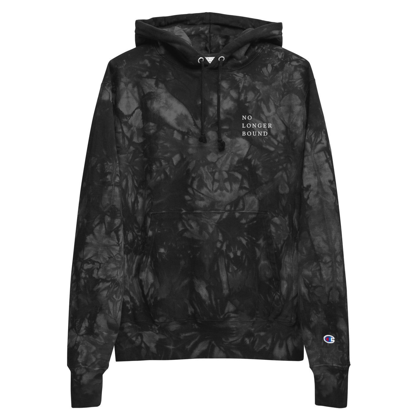 NO LONGER BOUND Champion Tie-dye Hoodie